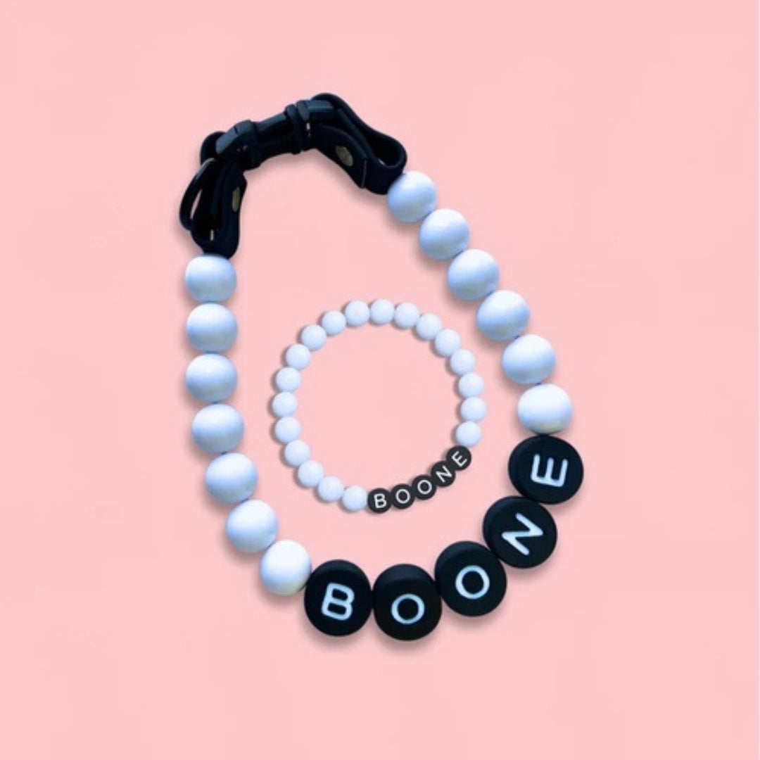 BFF Dog Collar + Matching Bracelet