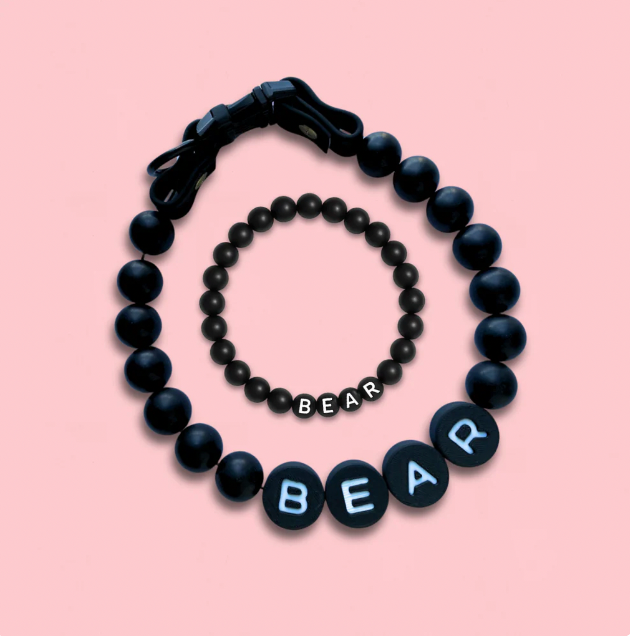 BFF Dog Collar + Matching Bracelet