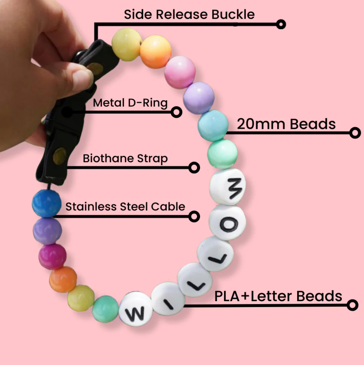 BFF Dog Collar + Matching Bracelet