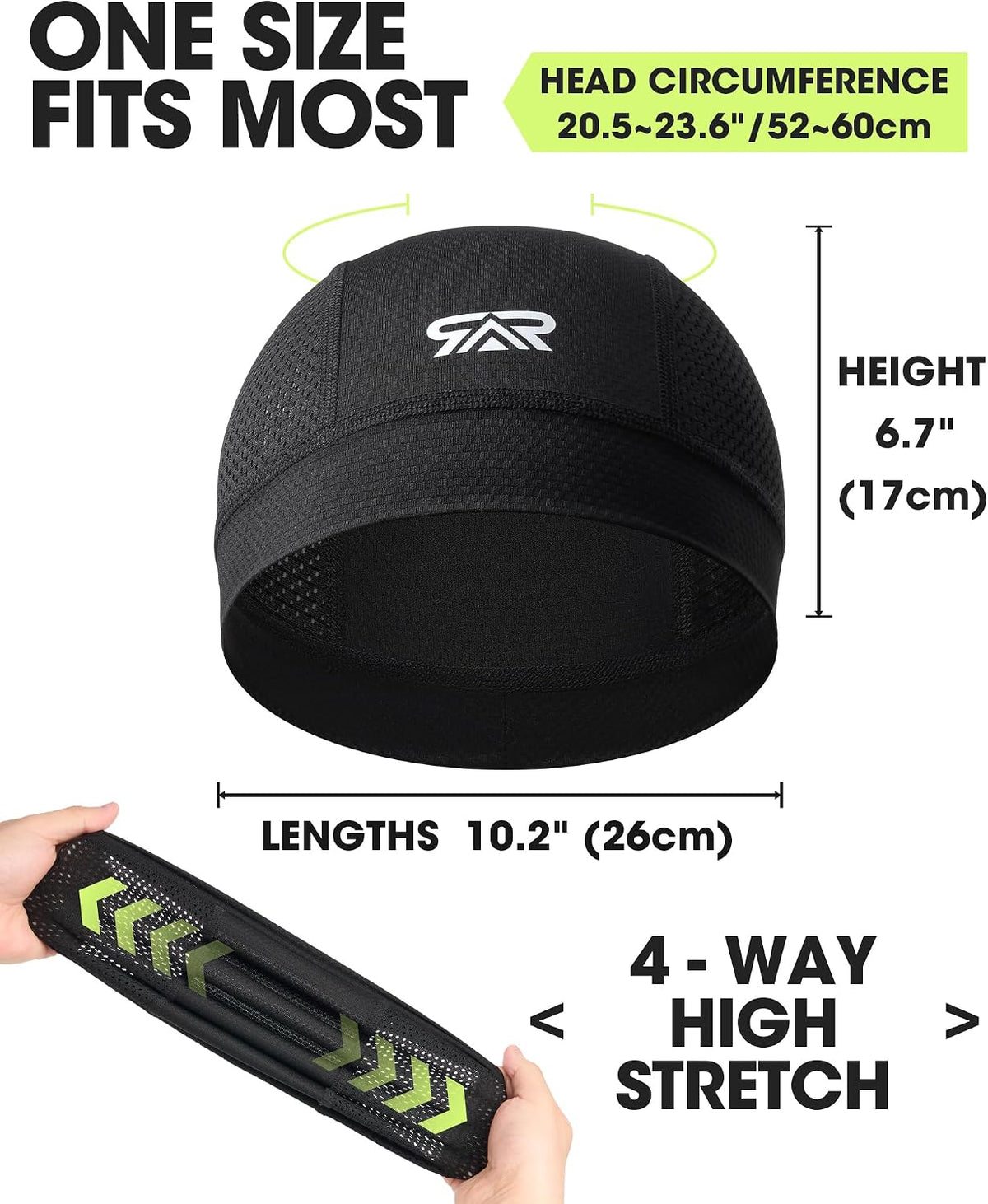 Ultimate Breathable Active Skull Caps
