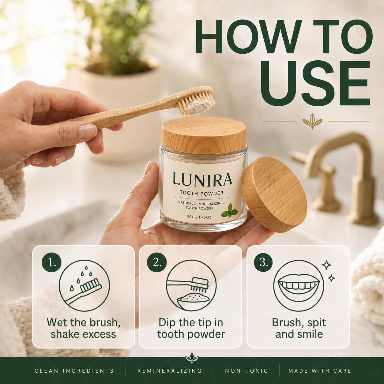 Remineralizing Tooth Powder