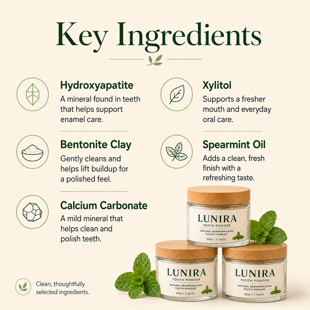 Remineralizing Tooth Powder